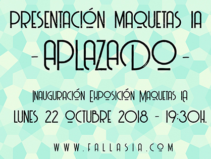MAQUETAS APLAZADO