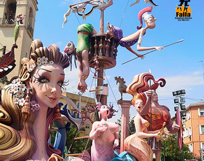 La Falla Arzobispo Olaechea - San Marcelino se incorpora a la Federación de Fallas de 1ªA