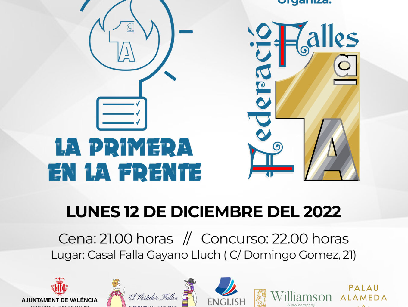 Participa en La Primera en la Frente 2022