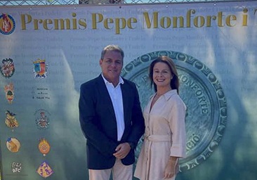 Los Premios Pepe Monforte reconocen la labor de la Mesa de Seguimiento de las Fallas durante la Pandemia